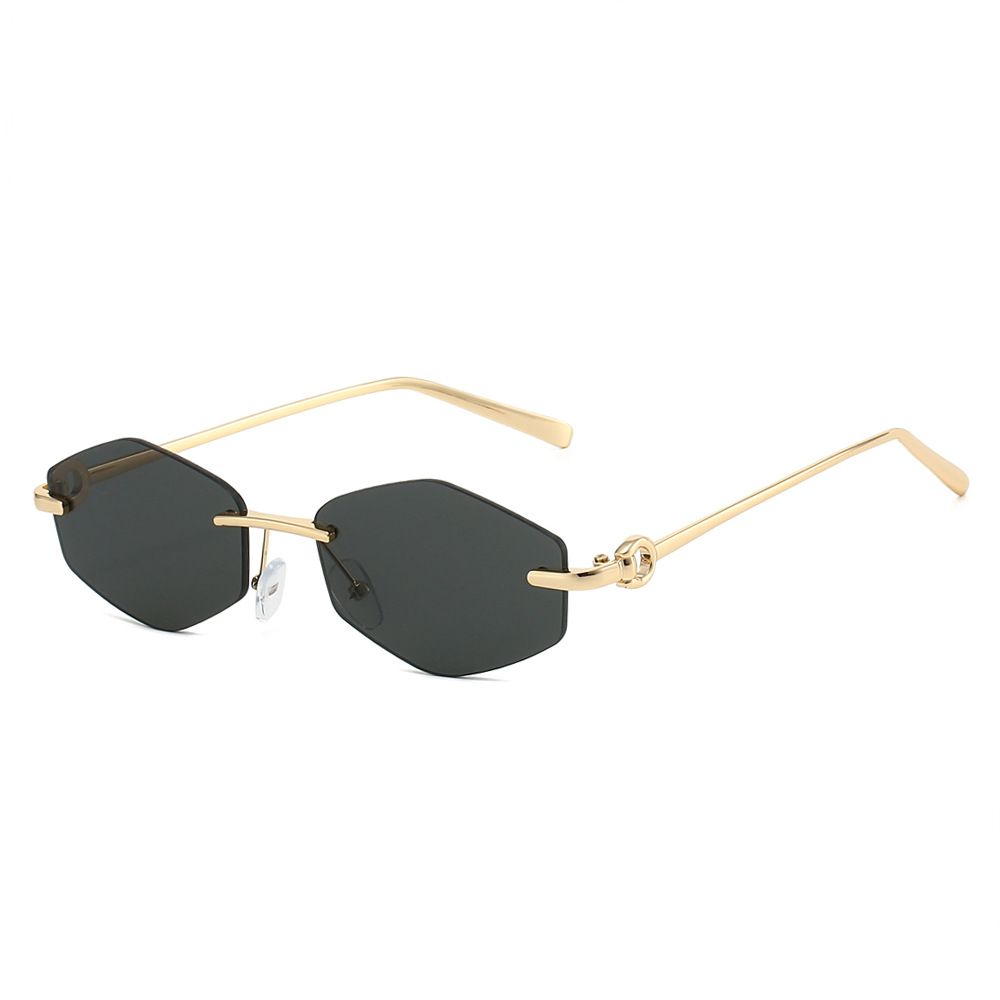 Rhombus Polygon Sunglasses 202 - Women Fashion Photoshoot ulasan dan harga