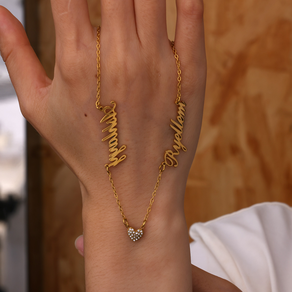 Custom Two Name Necklace For W - Women Fashion Names ulasan dan harga