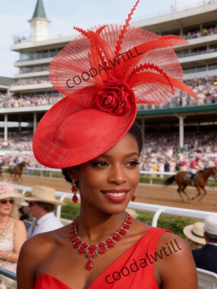 Derby Horse Racing Headpiece R - Women'S Fashion Kentucky Derby ulasan dan harga