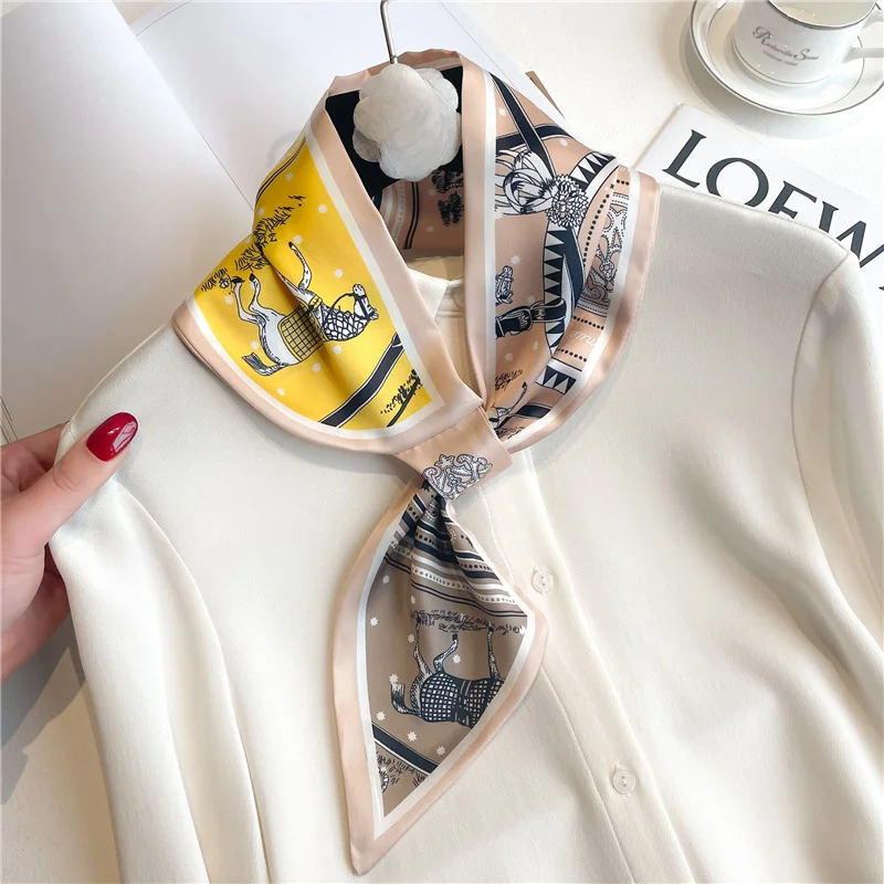 Luxury Brand Skinny Neckerchie - Women Fashion Necktie ulasan dan harga