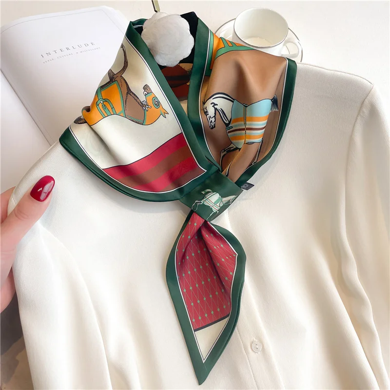 Luxury Brand Skinny Neckerchie - Women Fashion Necktie ulasan dan harga