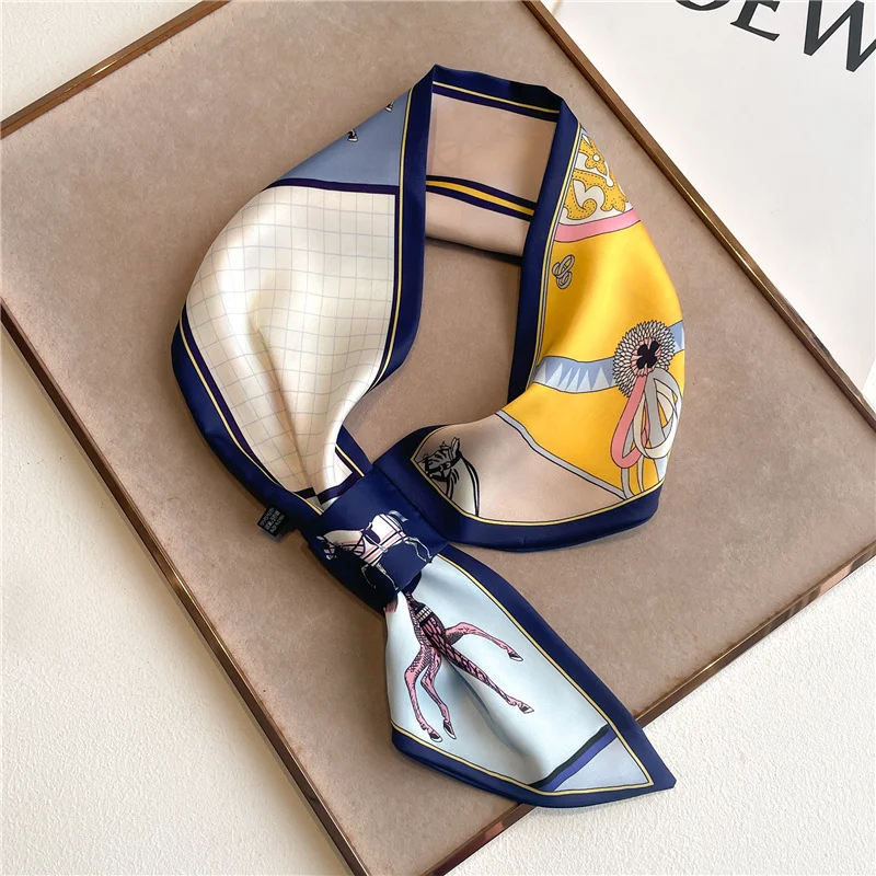 Luxury Brand Skinny Neckerchie - Women Fashion Necktie ulasan dan harga