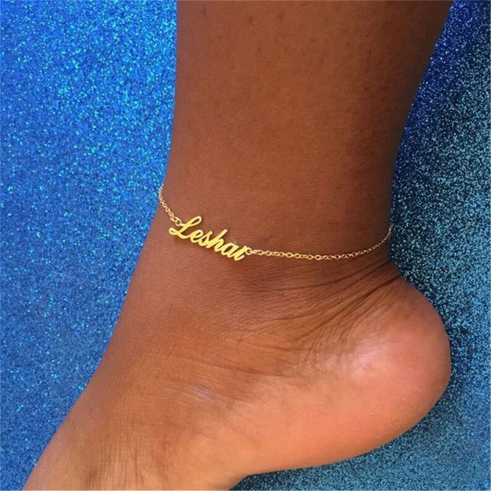 Custom Name Ankle Stainless St - Women Fashion Dress Names ulasan dan harga