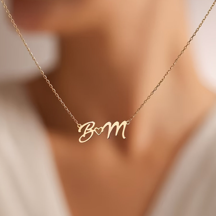 Custom Name Necklaces for Wome - Women Fashion Names ulasan dan harga