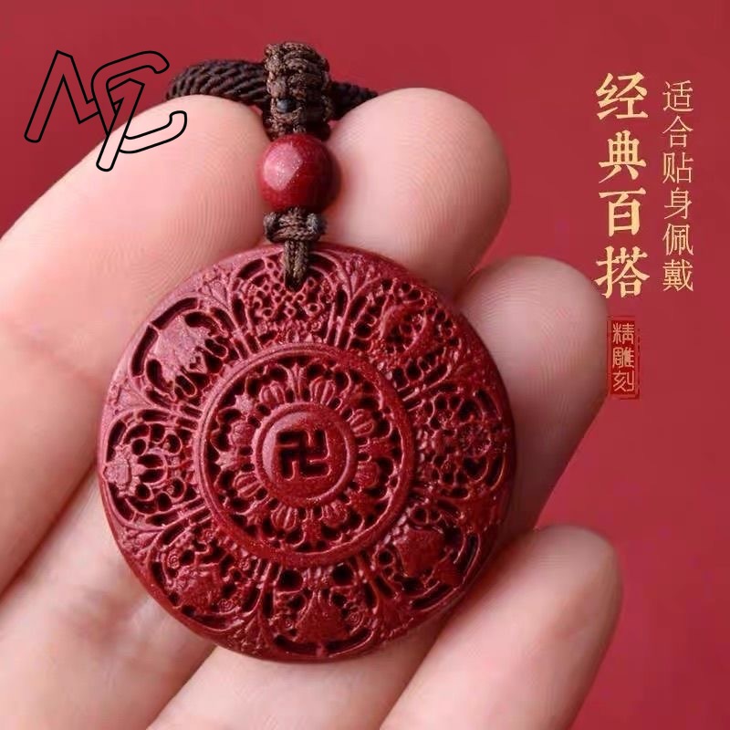 S925 Silver Fashion Red Cinnab - Women'S Fashion Jewellery ulasan dan harga