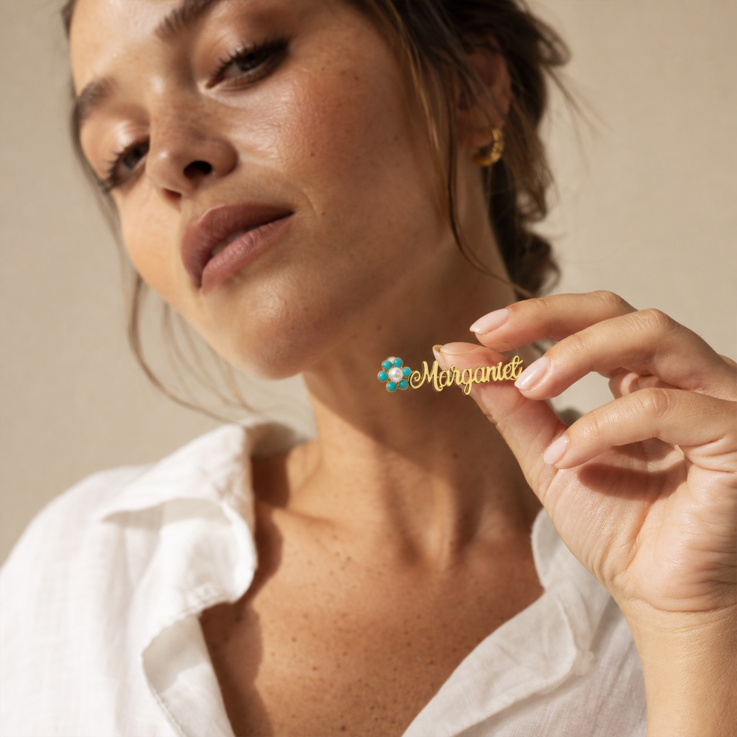 Custom Name Brooch Pin Persona - Women Fashion Dress Names ulasan dan harga