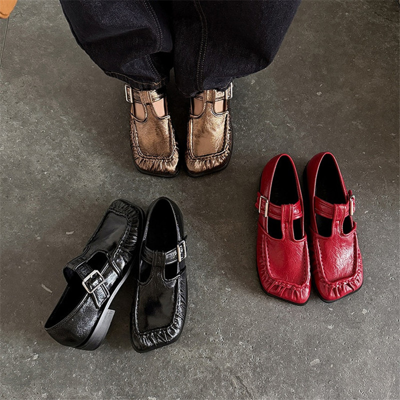 NEW Spring/Autumn Genuine Leat - Women'S Fashion Shoes ulasan dan harga