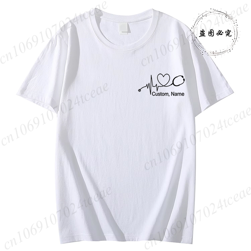 Custom Name Nurse Shirt Stetho - Women Fashion Names ulasan dan harga