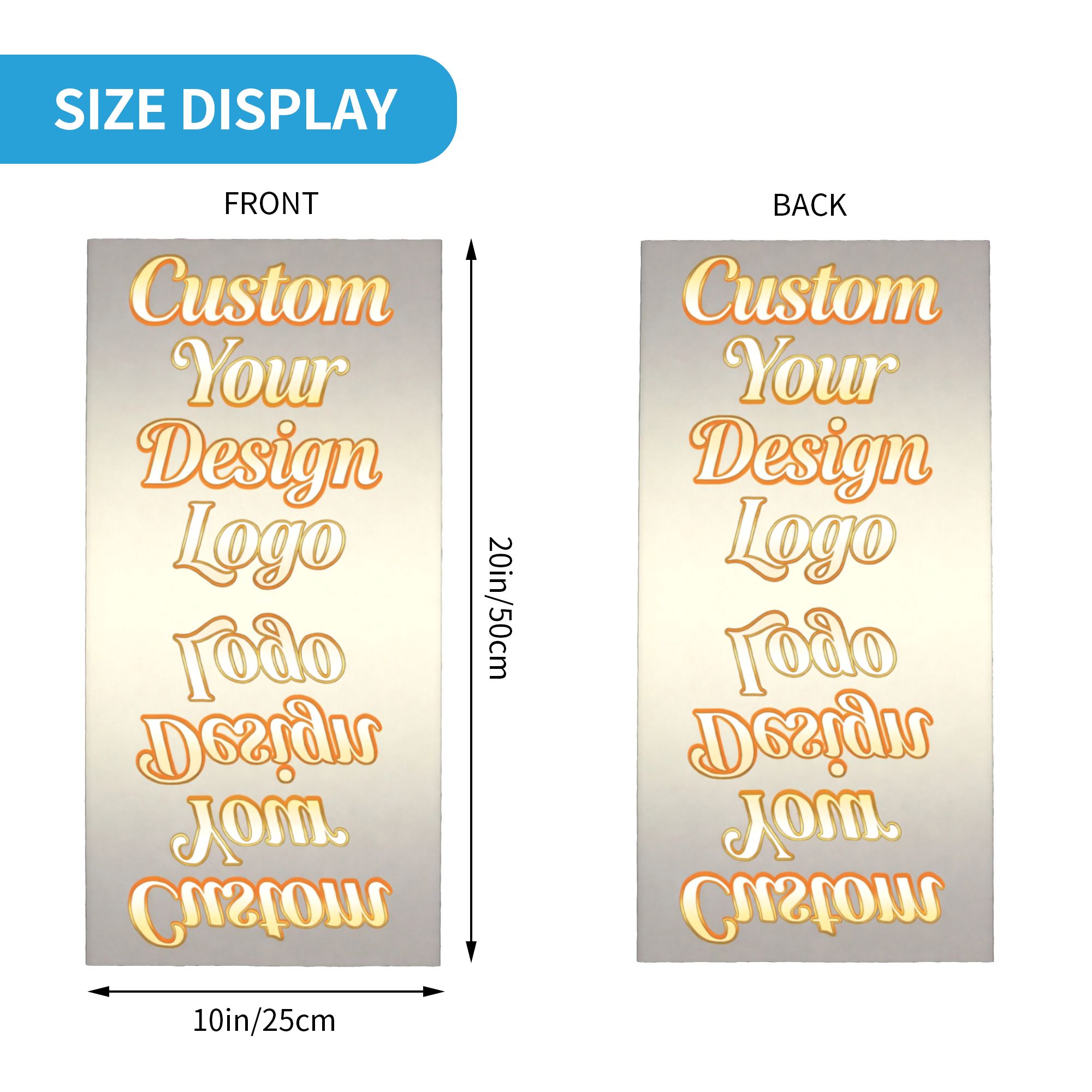 Custom Your Photo Name Bandana - Women Fashion Names ulasan dan harga