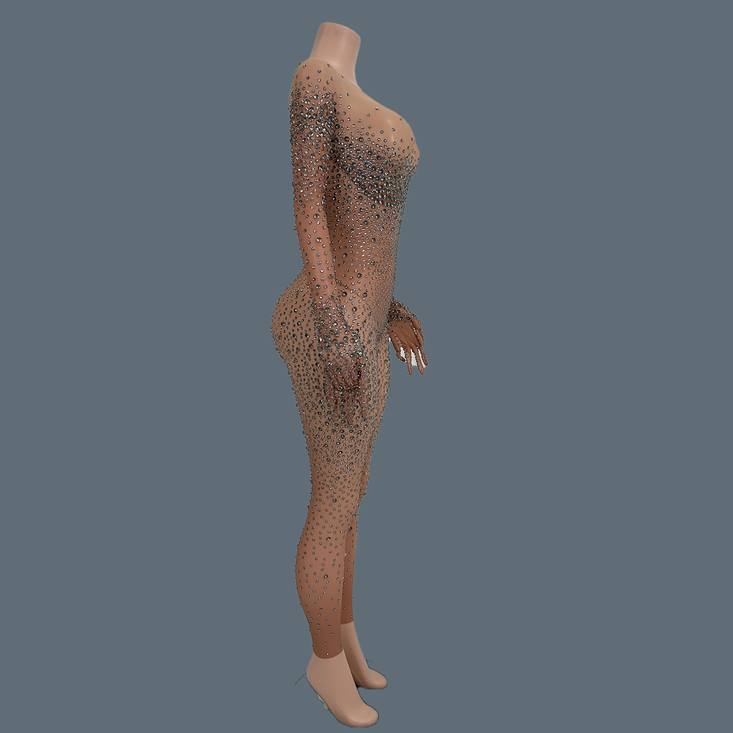 Sexy Stage Costume Full Rhines - Women Fashion Photoshoot ulasan dan harga