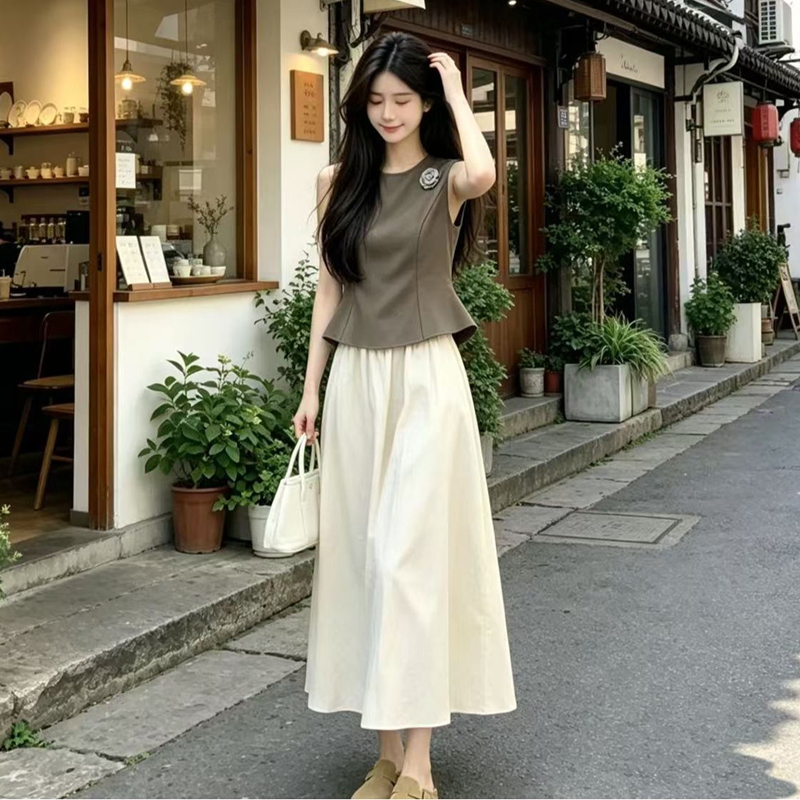 2026 Summer Gentle Flower Wais - Women'S Fashion Vest Tops ulasan dan harga
