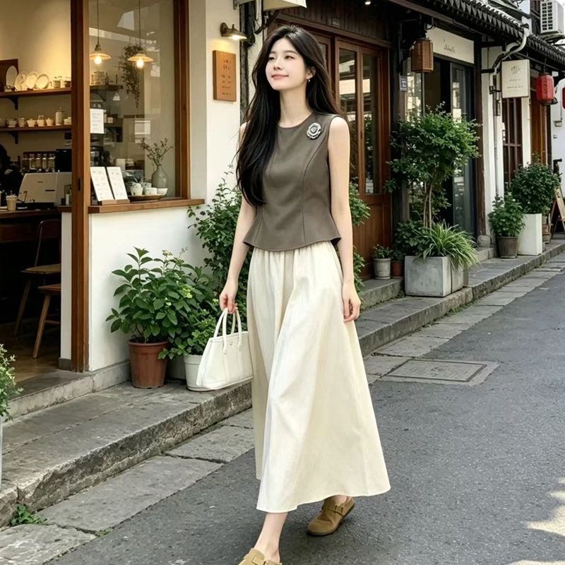 2026 Summer Gentle Flower Wais - Women'S Fashion Vest Tops ulasan dan harga