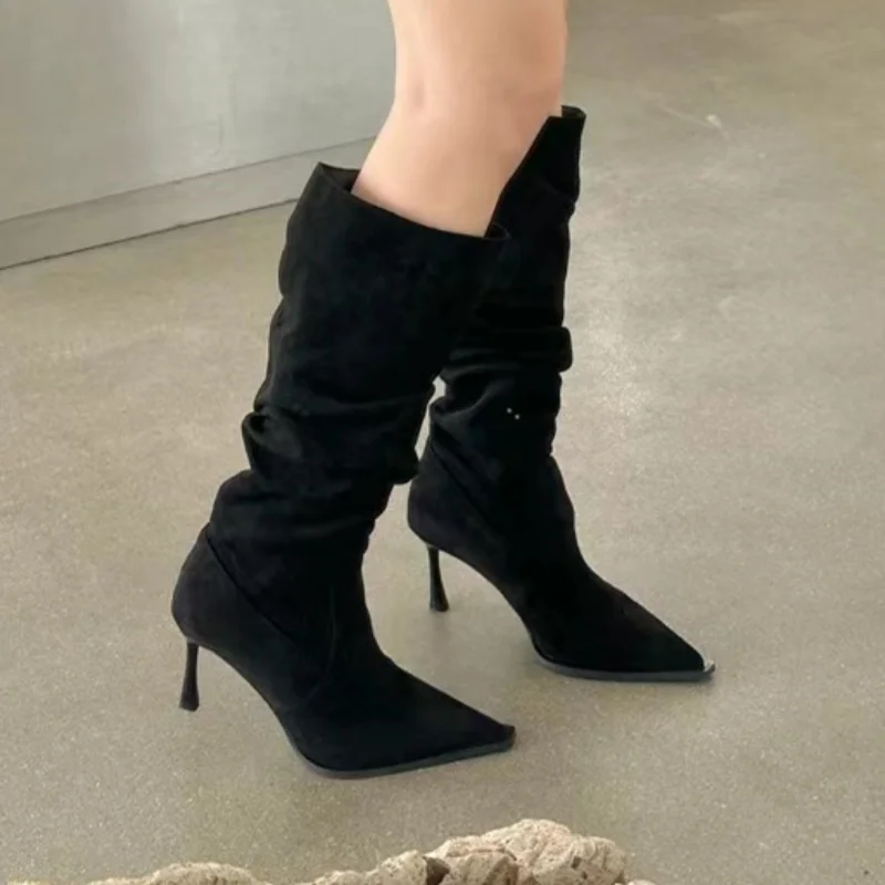 Winter Comfortable/Heating/Cas - Women'S Fashion Knee High Boots ulasan dan harga