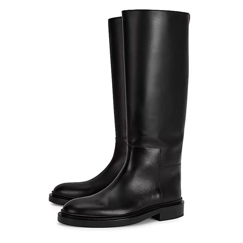 Meotina Women Genuine Leather  - Women'S Fashion Knee High Boots ulasan dan harga