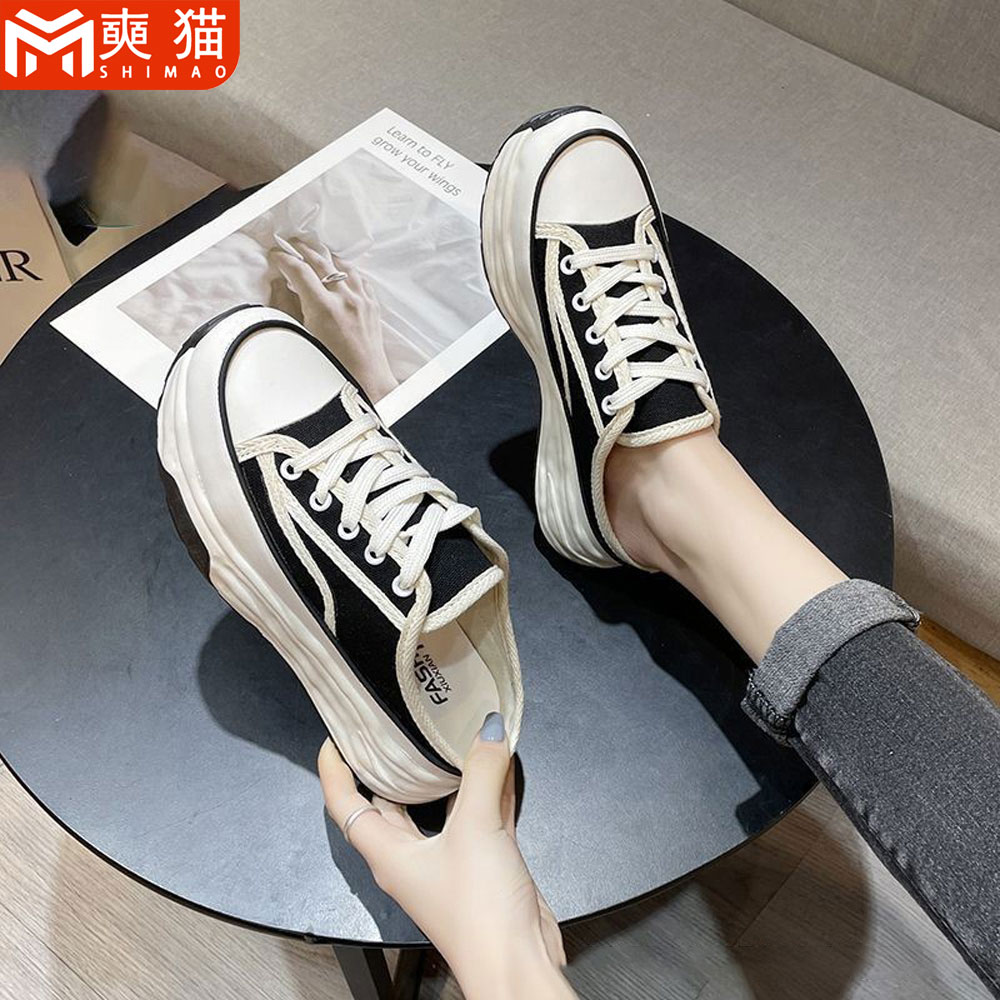 Women's Baotou Half Slippers P - Women'S Fashion Korea ulasan dan harga