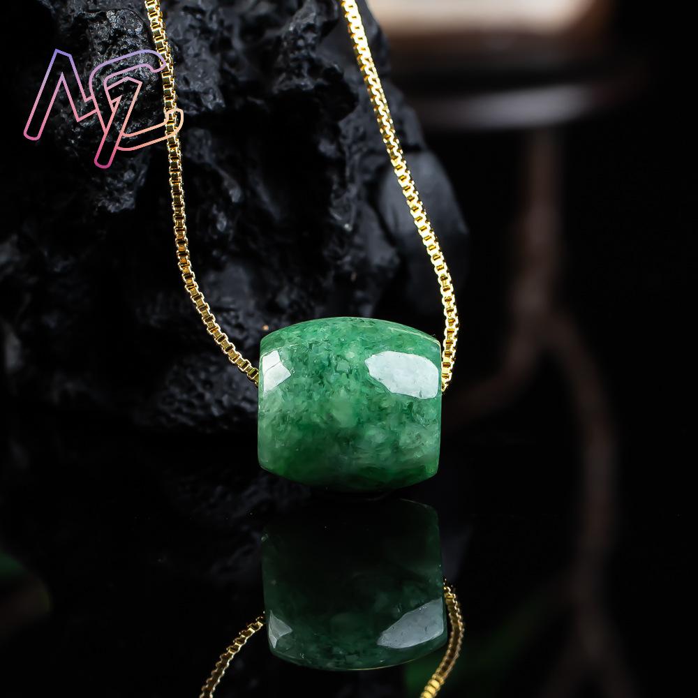 Natural Real Jade Bead Pendant - Women'S Fashion Jewellery ulasan dan harga