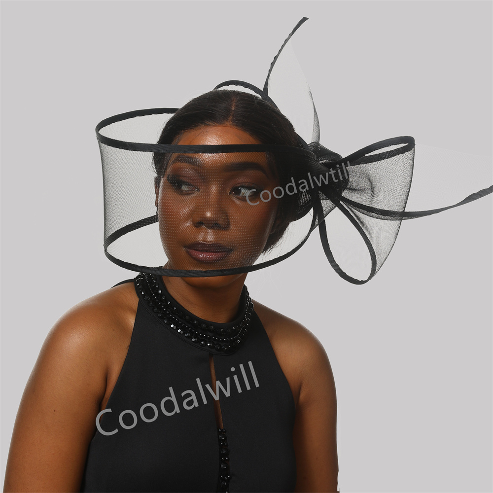 Black White Amazed Fascinator  - Women'S Fashion Kentucky Derby ulasan dan harga