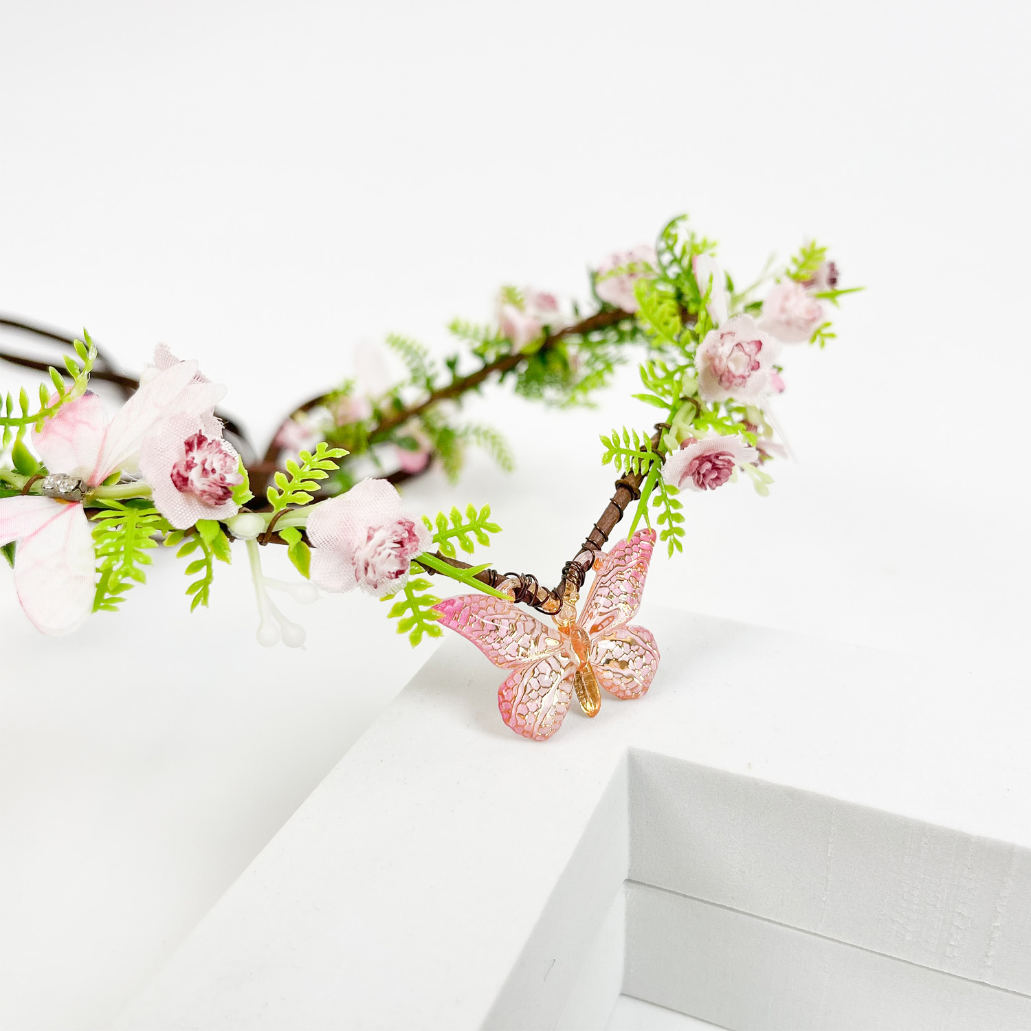 Flower Fairy Crown - Floral El - Women Fashion Photoshoot ulasan dan harga