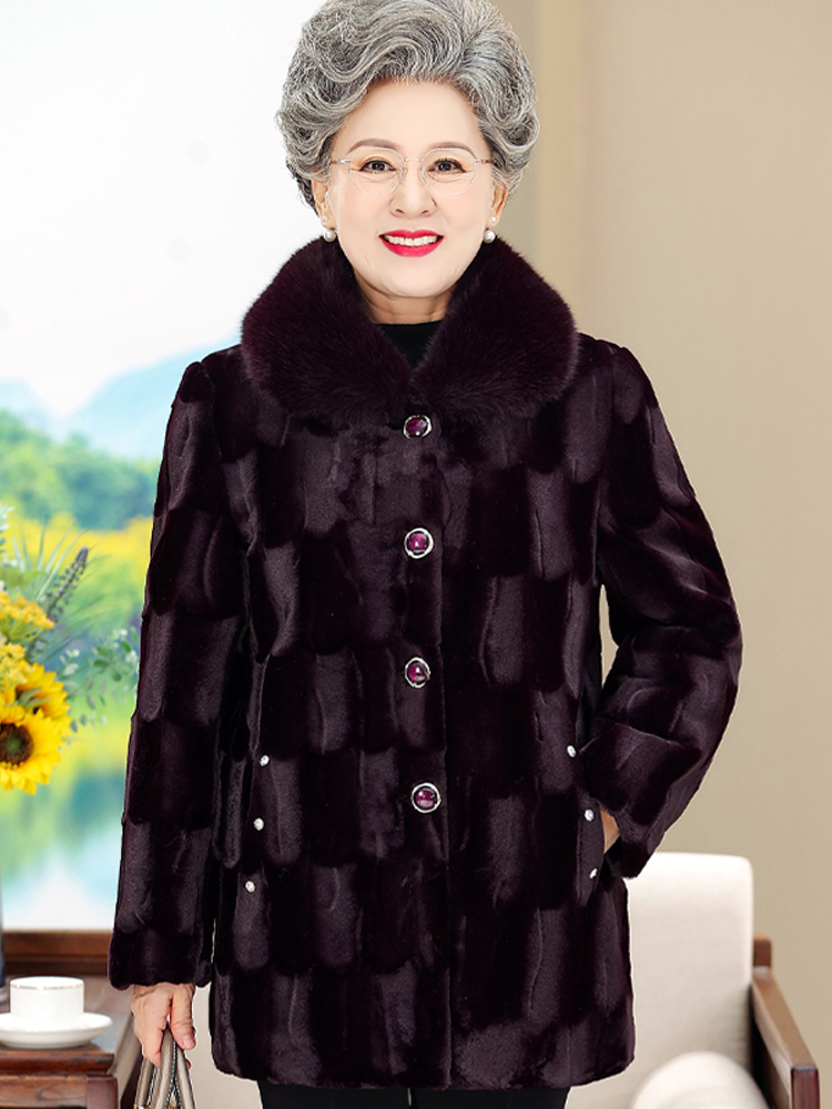 Thickened Middle-Length Mink V - Women Fashion Over The Years ulasan dan harga